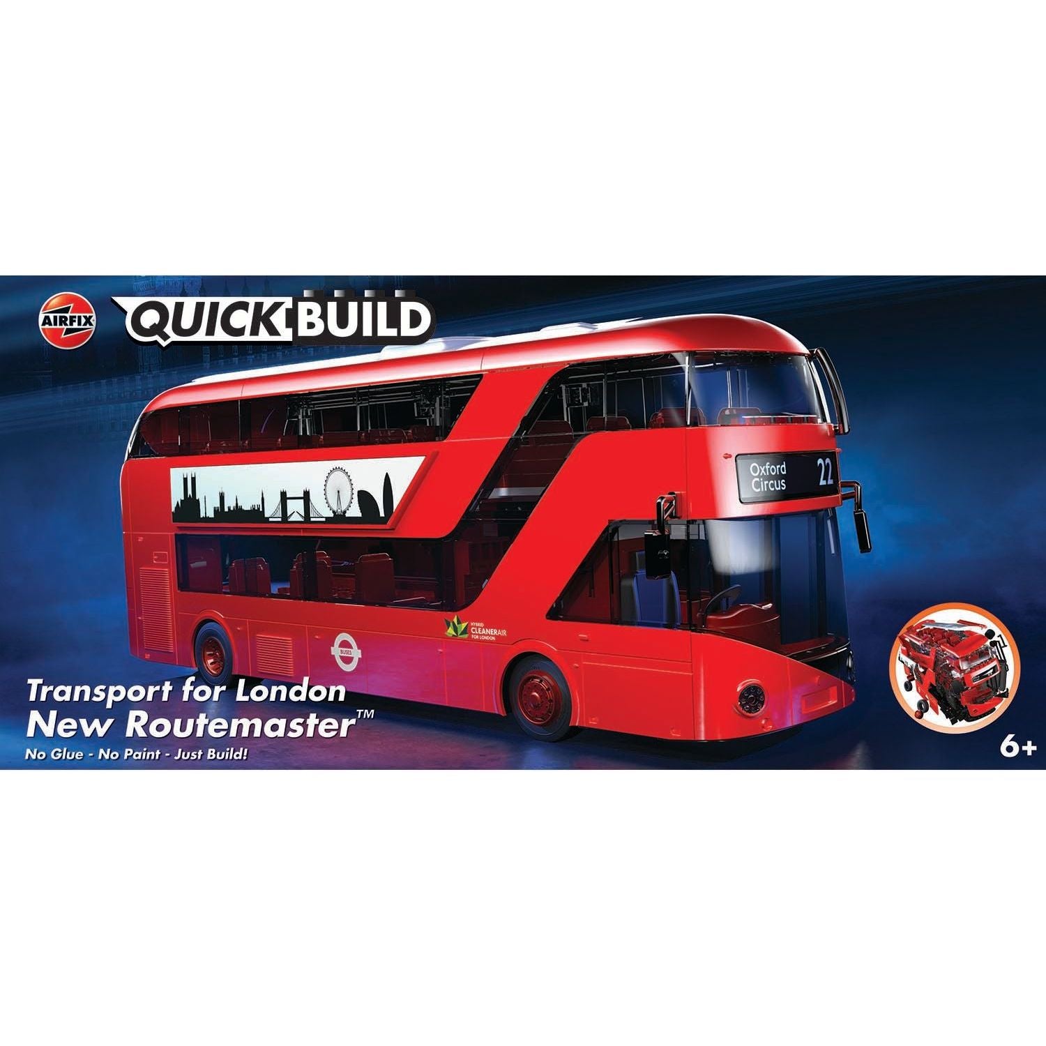 AIRFIX Quickbuilds Routemaster Bus