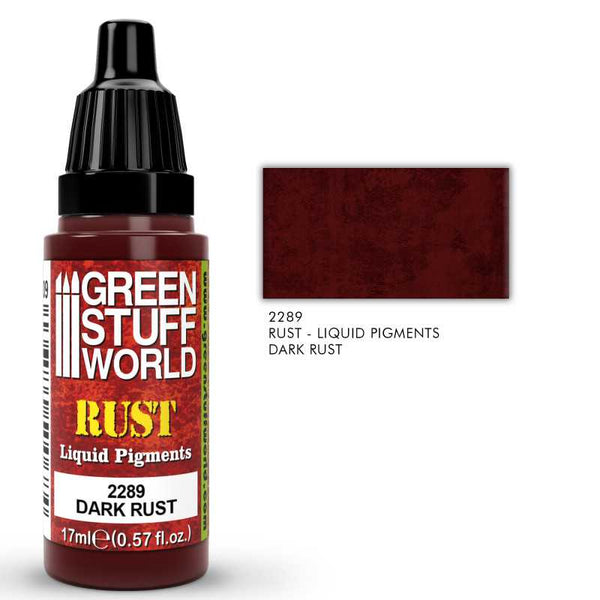 GREEN STUFF WORLD Liquid Pigments Dark Rust 17ml