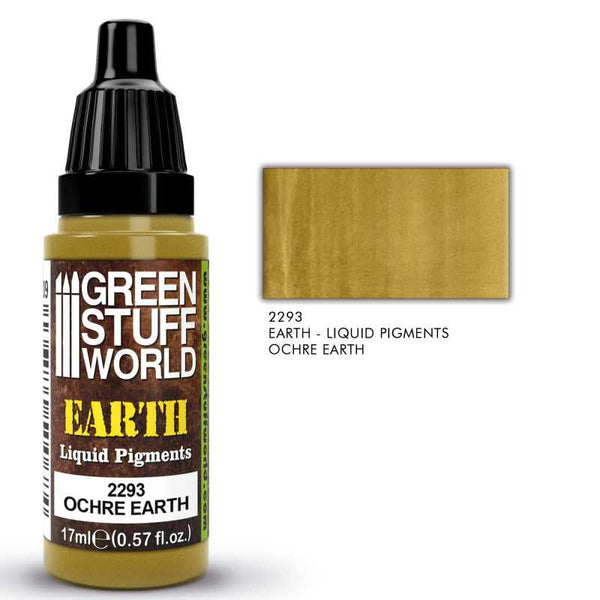 GREEN STUFF WORLD Liquid Pigments Ochre Earth 17ml