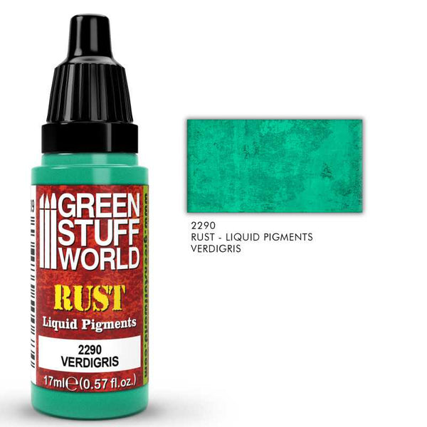 GREEN STUFF WORLD Liquid Pigments Verdigris 17ml