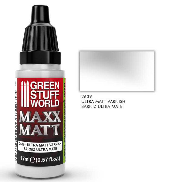 GREEN STUFF WORLD Maxx Matt Varnish - Ultramate 17ml