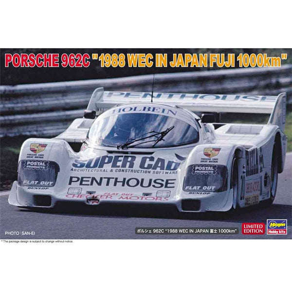 HASEGAWA 1/24 Porsche 962C "1988 WEC in Japan Fuji 1000km"