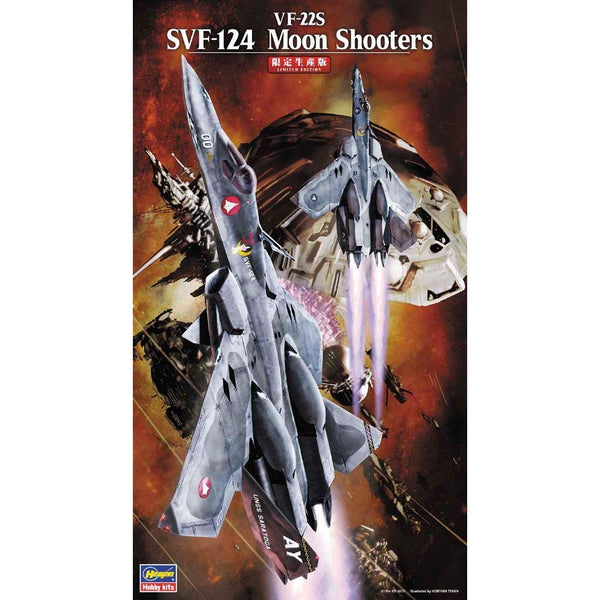 HASEGAWA 1/72 VF-22S "SVF-124 Moon Shooters"