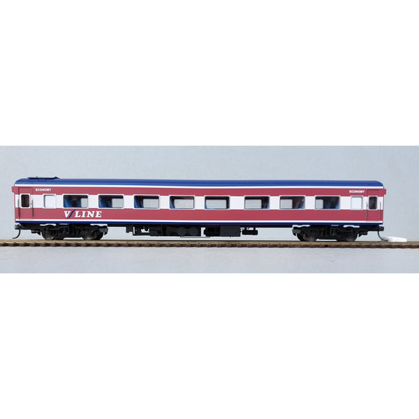 POWERLINE HO Victorian 'Z' Carriage V/Line Pass Corp VPC1 274BTN Maroon/White/Blue Economy
