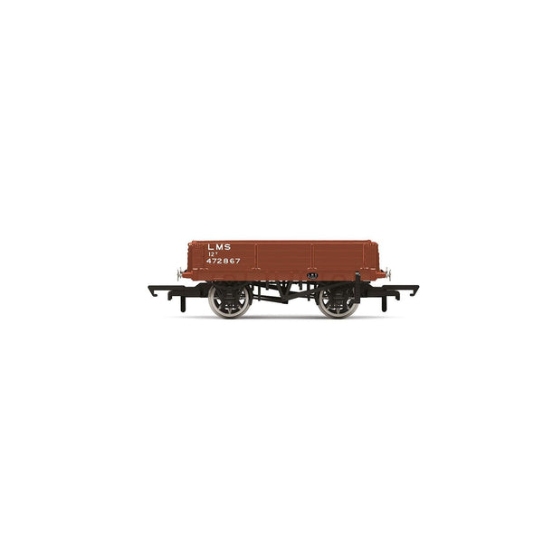 HORNBY OO 3 Plank Wagon, LMS - Era 3