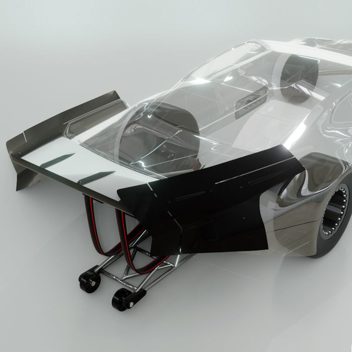 BITTYDESIGN 1/10 Pro Drag Racing Clear Wing Set