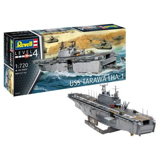 REVELL 1/720 Assault Ship USS Tarawa LHA-1