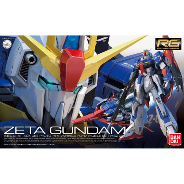 BANDAI 1/144 RG Zeta Gundam