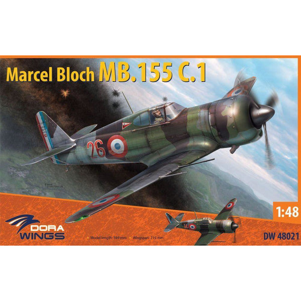 DORA WINGS 1/48 Bloch MB.155C.1