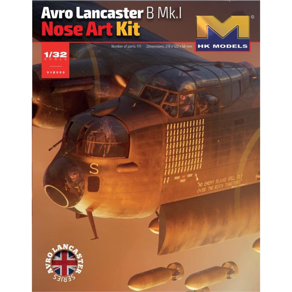 HONG KONG MODELS 1/32 Avro Lancaster B Mk.I Nose Art Kit