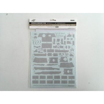 MENG 1/35 Panther Zimmerit Decal Type 3