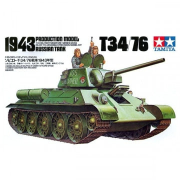 TAMIYA 1/35 1943 Russian Tank T34/76