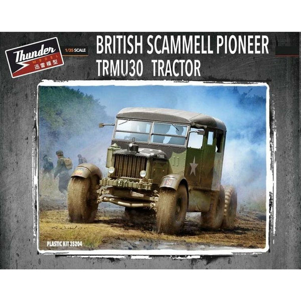 THUNDER MODEL 1/35 British Scammell Pioneer TRMU30 Tractor