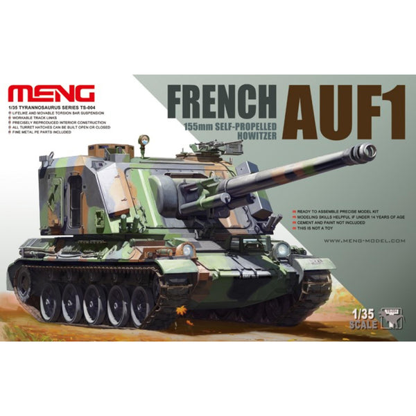 MENG 1/35 French AUF1 155mm Self-Propelled Howitzer