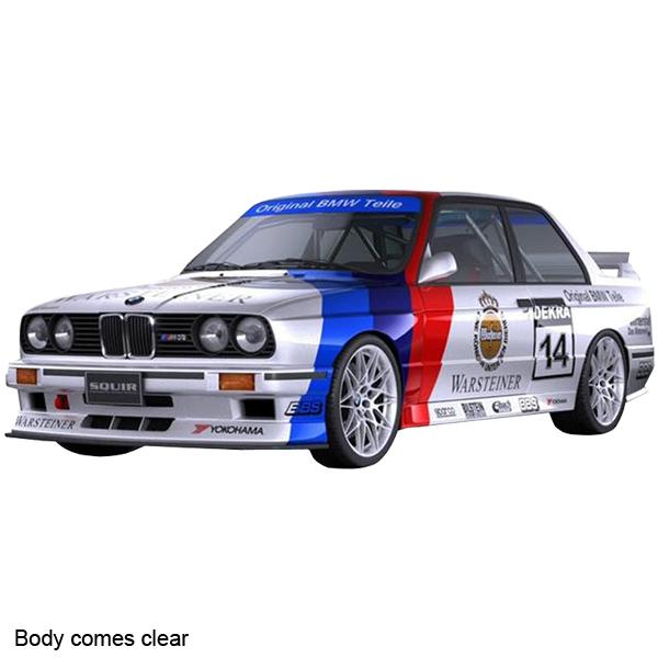BODYWORX Body BMW E30 M3 1/10th - Clear Body
