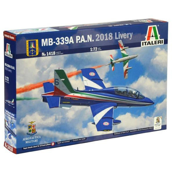 ITALERI 1/72 MB 339A P.A.N. 2018 Livery A.M.I.
