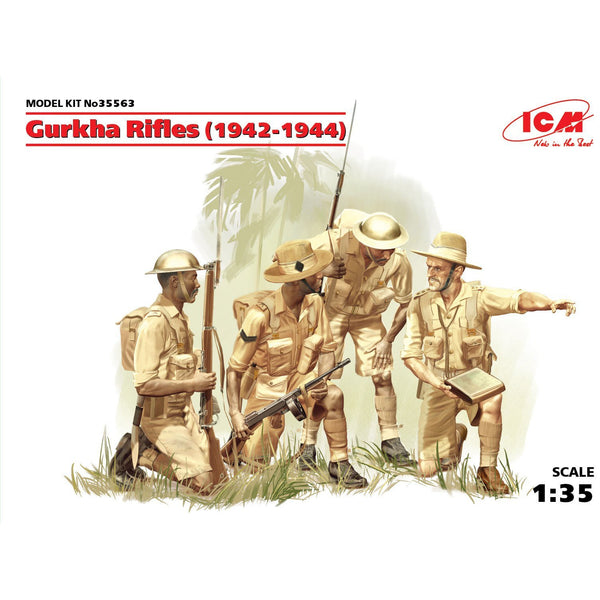 ICM 1/35 Gurkha Rifles (1944) (4)