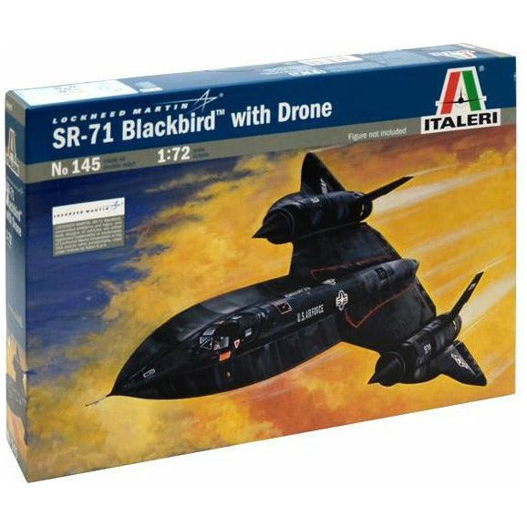 ITALERI 1/72 SR-71 Blackbird With Drone