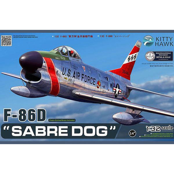 KITTYHAWK 1/32 F-86D Sabre Dog