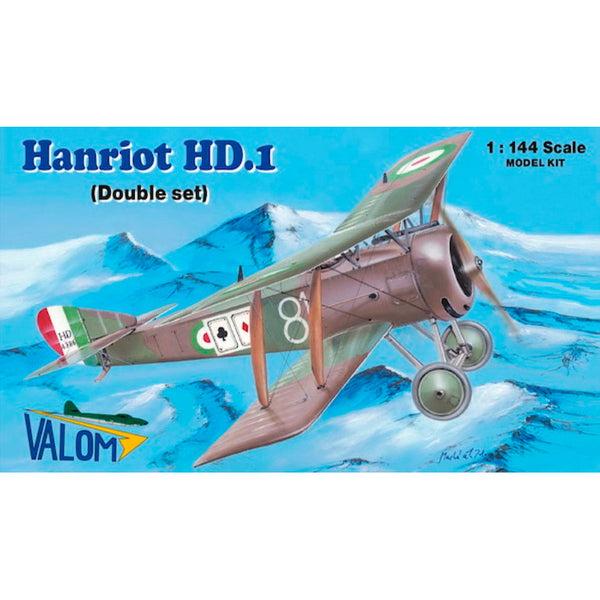 VALOM 1/144 Hanriot HD.1 (Double Set)