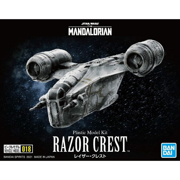 BANDAI Star Wars Mandalorian Vehicle Model Razor Crest