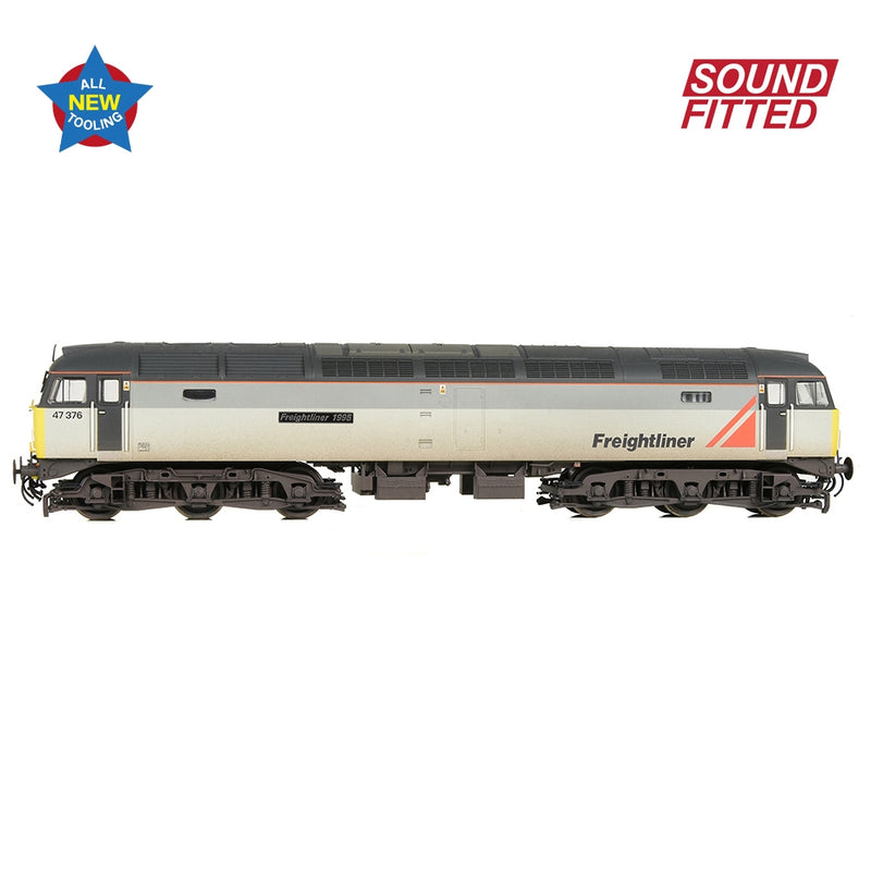 BRANCHLINE OO Class 47/3 47376 'Freightliner 1995' Freightliner Grey [W] DCC Sound Fitted