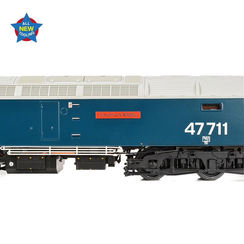BRANCHLINE OO Class 47/7 47711 'Greyfrairs Bobby' BR Blue (Large Logo)