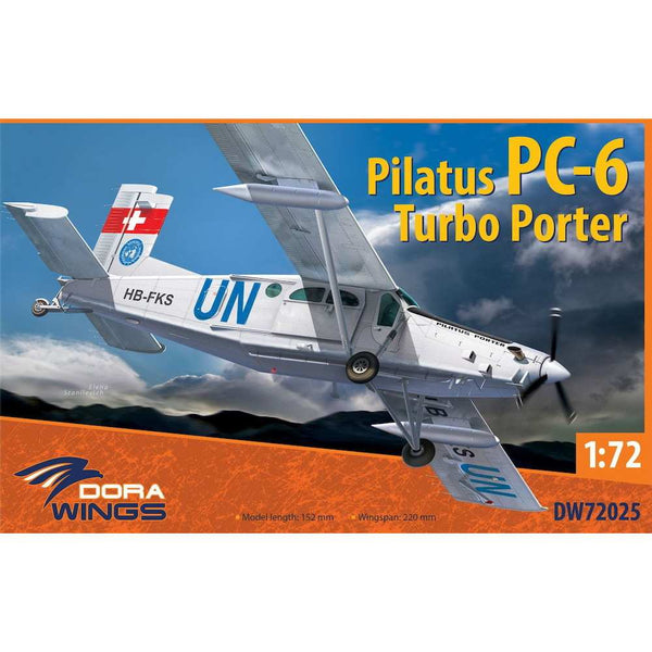 DORA WINGS 1/72 Pilatus PC-6 Turbo Porter
