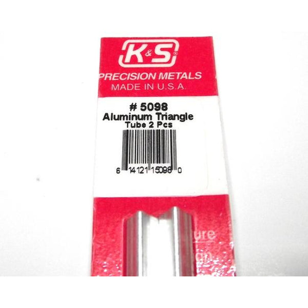 K&S Aluminium Triangle Tube 2 PCS