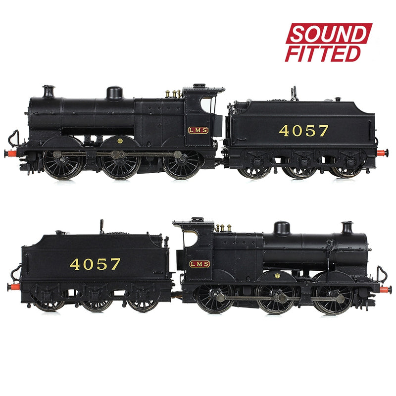 GRAHAM FARISH N MR 3835 4F with Fowler Tender 4057 LMS Black (MR Numerals) DCC Sound Fitted
