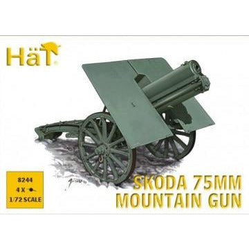 HAT 1/72 WWI Skoda 75mm Mountain Gun
