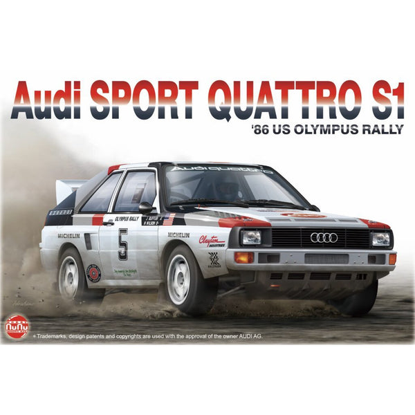 NUNU 1/24 Audi Quattro Sport S1 '86 US Olympus Rally
