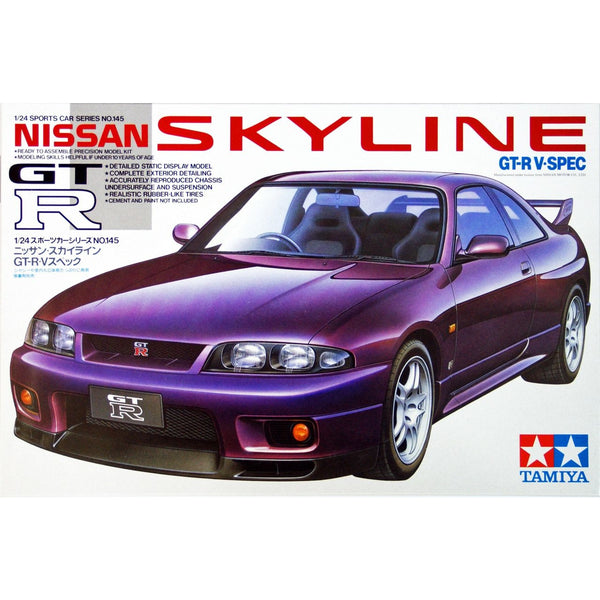 TAMIYA 1/24 Nissan Skyline GTR-V Spec