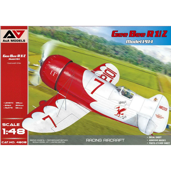 A&A MODELS 1/48 Gee Bee R1/R2 (1934-1935 release)