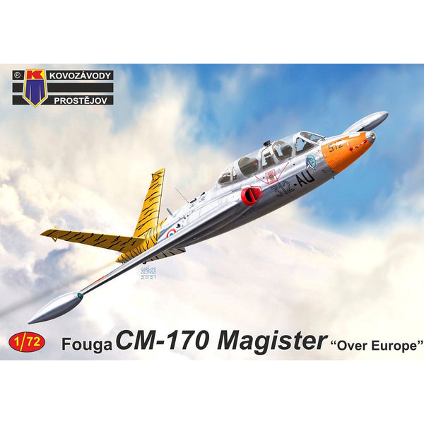 KOVOZAVODY 1/72 Fouga CM-170 Magister "Over Europe“