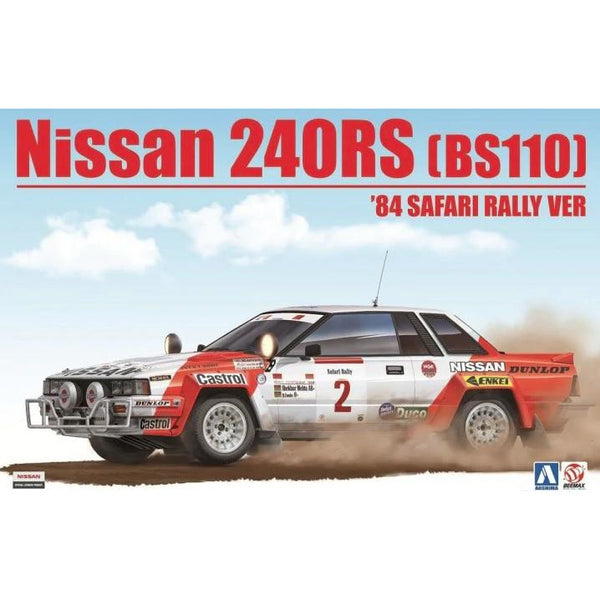 BEEMAX 1/24 Nissan 240RS Rally Kenya 1984
