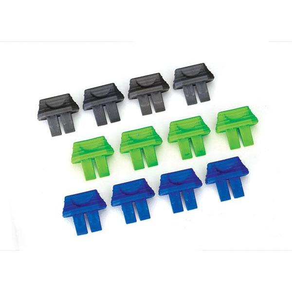 TRAXXAS Battery Charge Indicators (Green (4), Blue (4), Gra