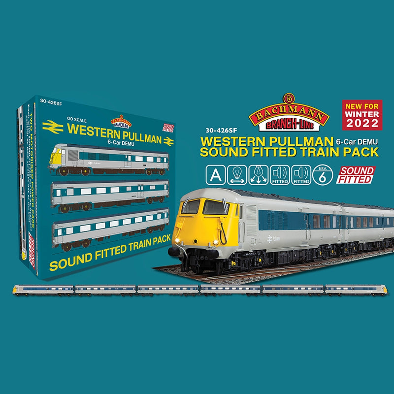 BRANCHLINE OO BR 'Western Pullman' 6-Car DEMU Sound Fitted Train Pack