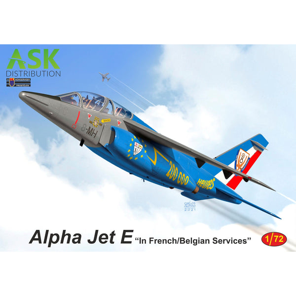 KOVOZAVODY 1/72 Alpha Jet in French/Belgian Services, ASK