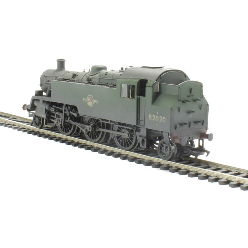 BRANCHLINE OO Standard Class 3MT Tank 82020 BR Green Late Crest Weathered
