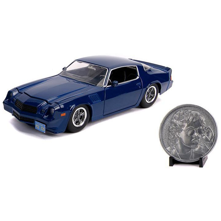 JADA 1/24 Stranger Things Coin with 1979 Chevy Camaro Z/28