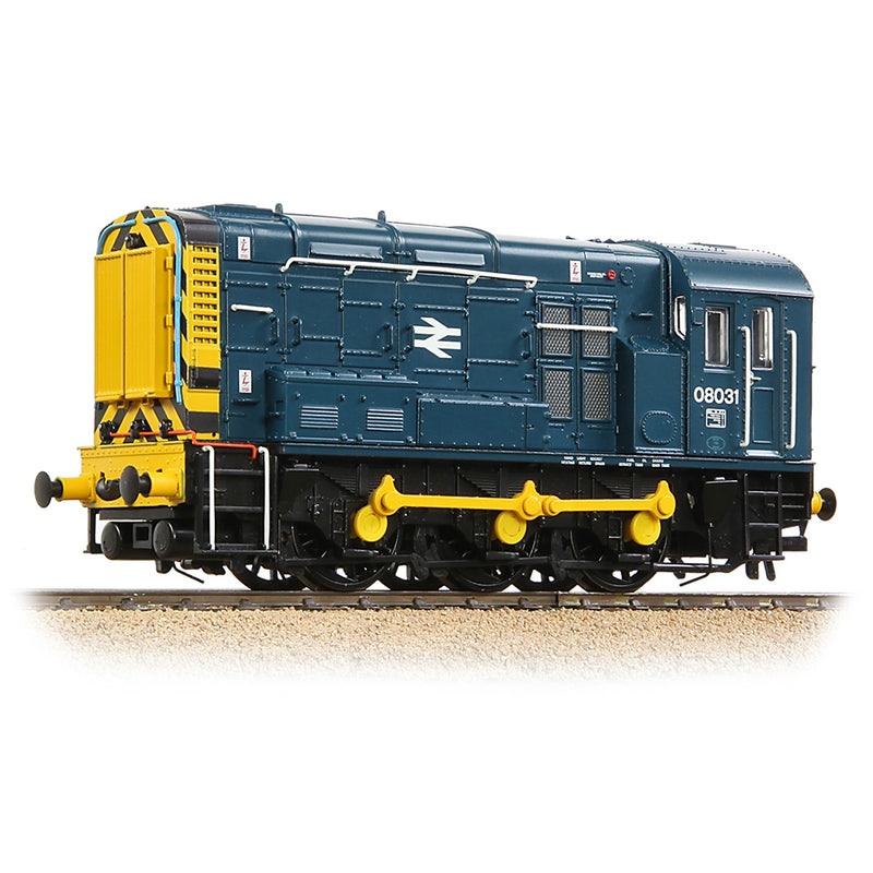 BRANCHLINE OO Class 08 08831 BR Blue Wasp Stripes