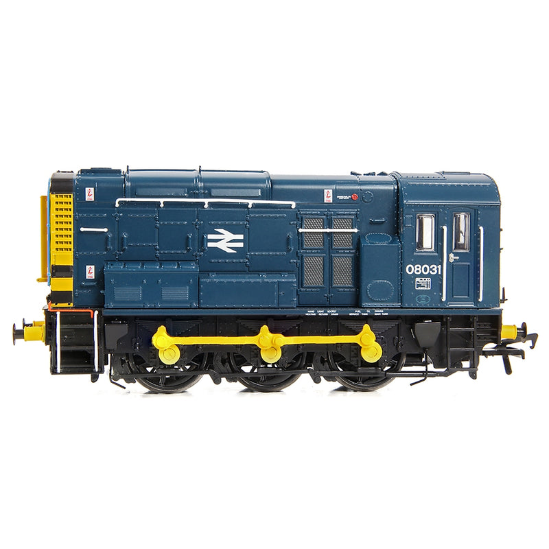 BRANCHLINE OO Class 08 08831 BR Blue Wasp Stripes