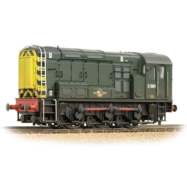 BRANCHLINE OO Class 08 D3881 BR Green (Wasp Stripes) [W]