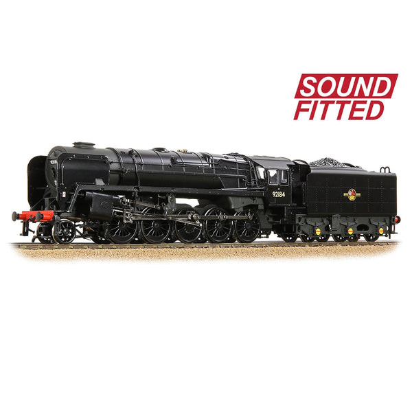 BRANCHLINE OO BR Standard 9F with BR1F Tender 92184 BR Black (Late Crest) DCC Sound Fitted