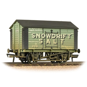BRANCHLINE OO 10T Covered Salt Wagon 'Snowdrift Salt' Green