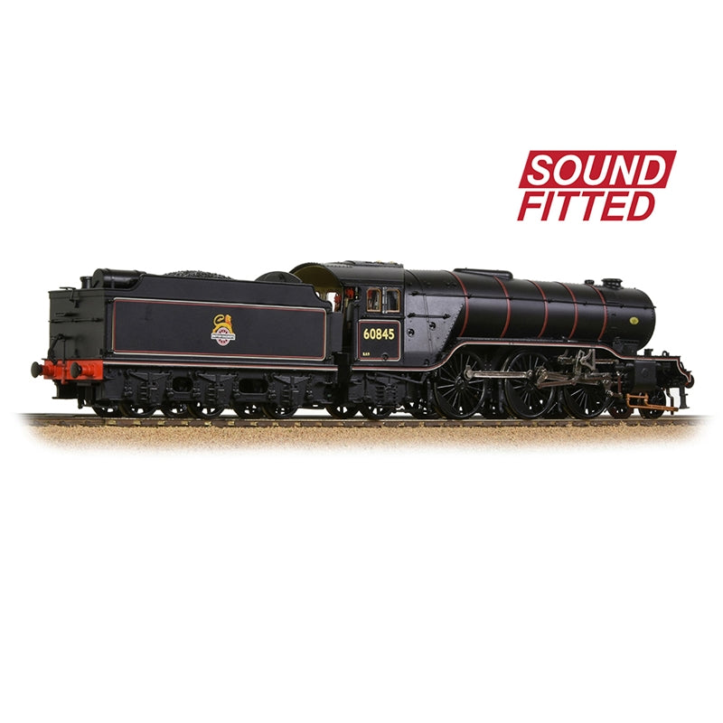 BRANCHLINE OO LNER V2 60845 BR Lined Black (Early Emblem) DCC Sound Fitted