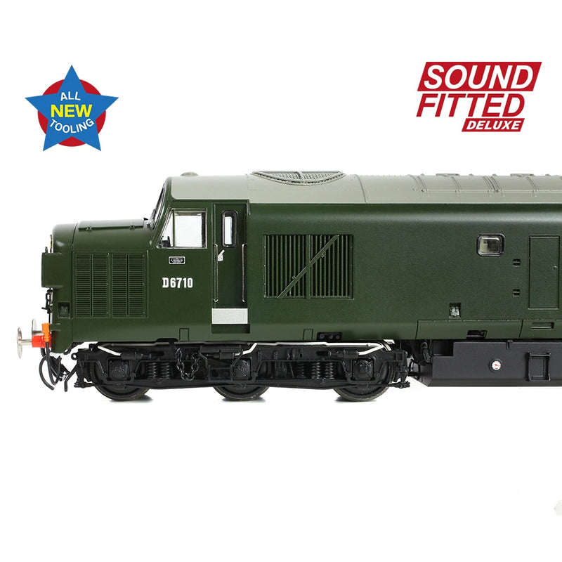 BRANCHLINE OO Class 37/0 Split Headcode D6710 BR Green (Late Crest) DCC Sound Fitted Deluxe