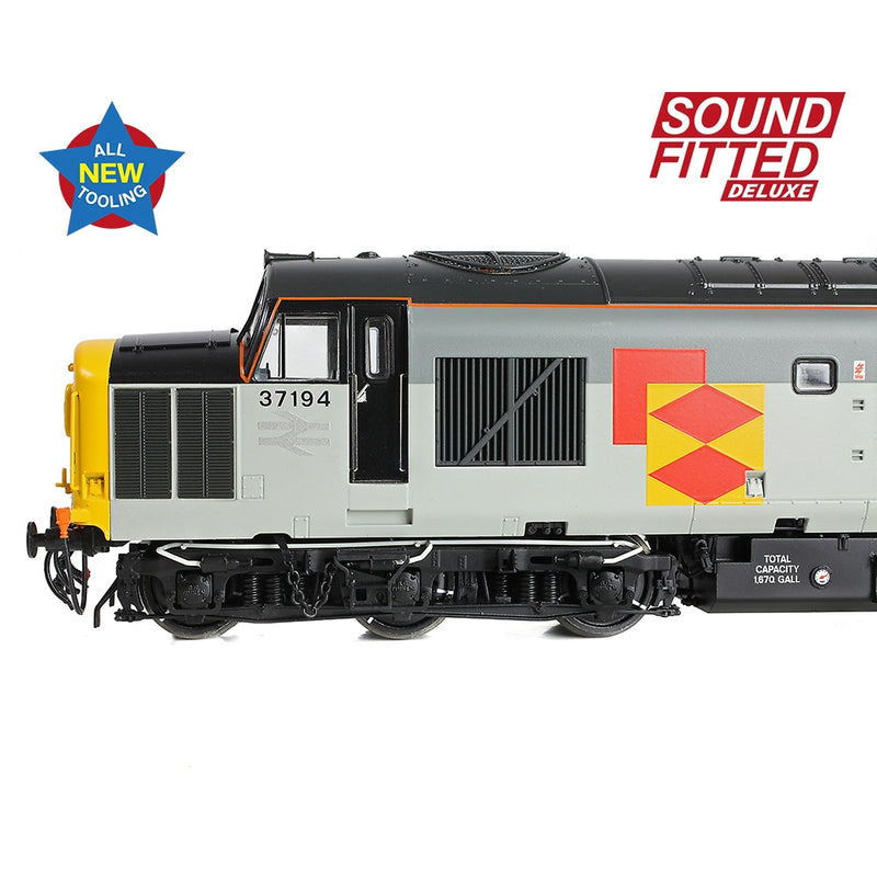 BRANCHLINE OO Class 37/0 Centre Headcode 37194 'British Int. Freight Assoc.' BR RF DCC Sound Fitted Deluxe
