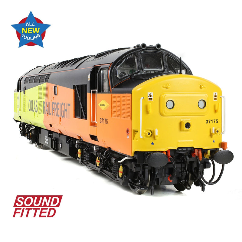 BRANCHLINE OO Class 37/0 Centre Headcode 37175 Colas Rail DCC Sound Fitted